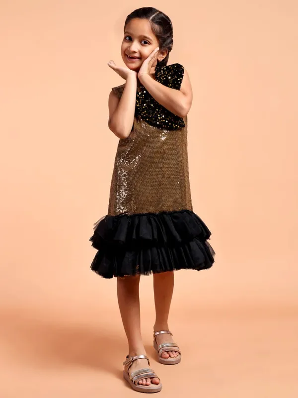 Golden_Girls_a_line_Net_Drop-Waist_Dress