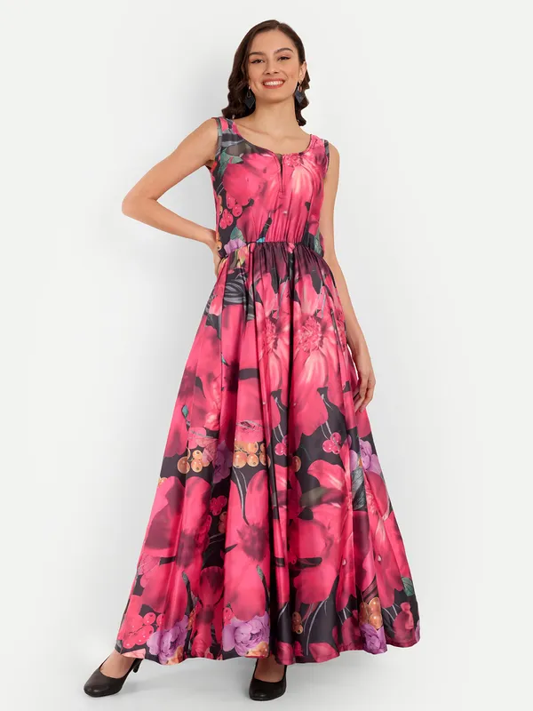 Red_Cotton_Premium_&_Elegant_Dress_For_Women