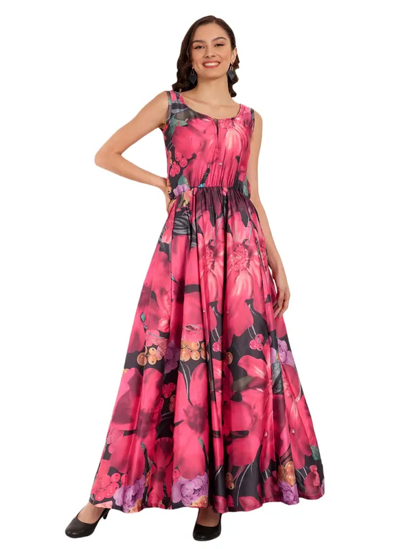 Red_Cotton_Premium_&_Elegant_Dress_For_Women
