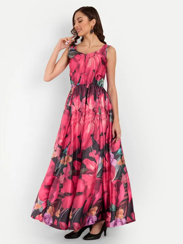 Red_Cotton_Premium_&_Elegant_Dress_For_Women