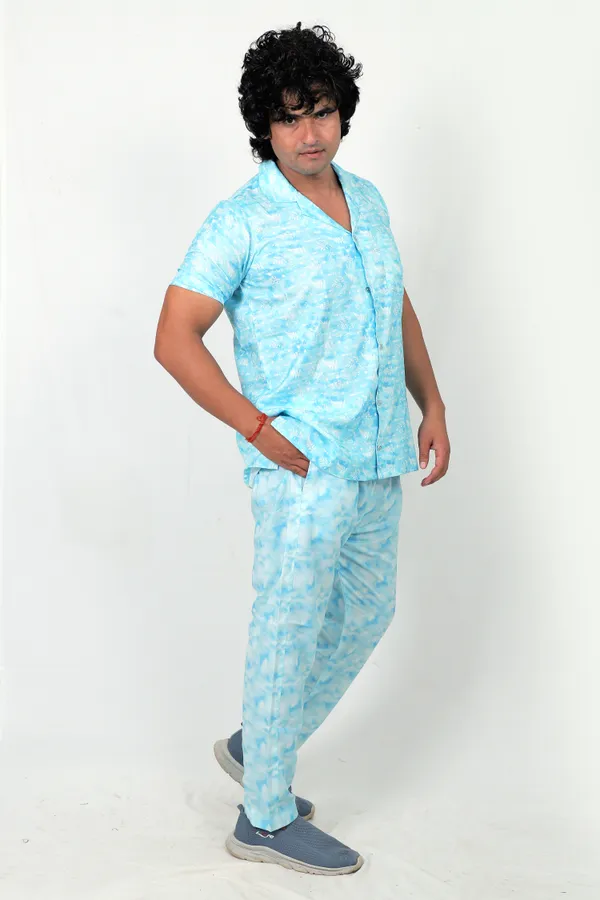 Men’s_Rust_Floral_Co-Ord_Set_with_Short_Sleeve_Shirt_&_Trousers