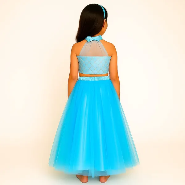 Sky_Blue_Cotton_Premium_&_Elegant_Lehenga_For_Girls