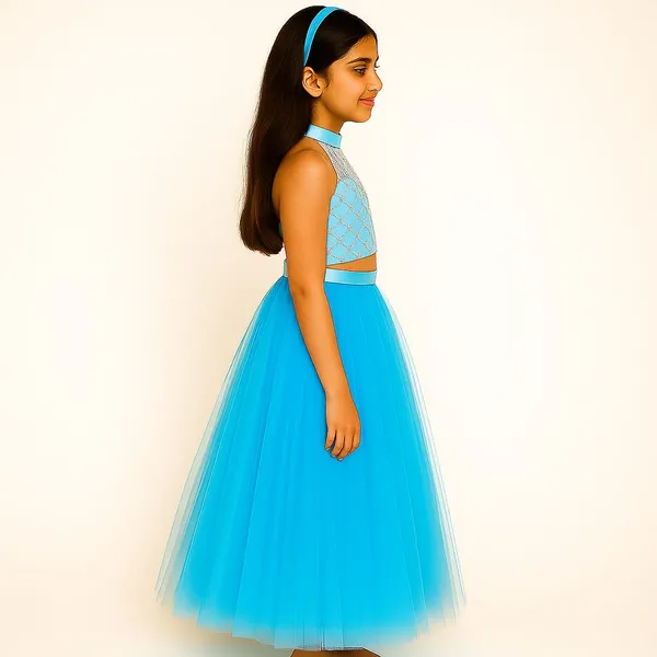 Sky_Blue_Cotton_Premium_&_Elegant_Lehenga_For_Girls