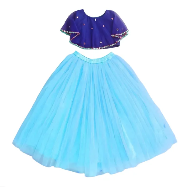 Blue_Cotton_Premium_&_Elegant_Lehenga_Choli_For_Girls