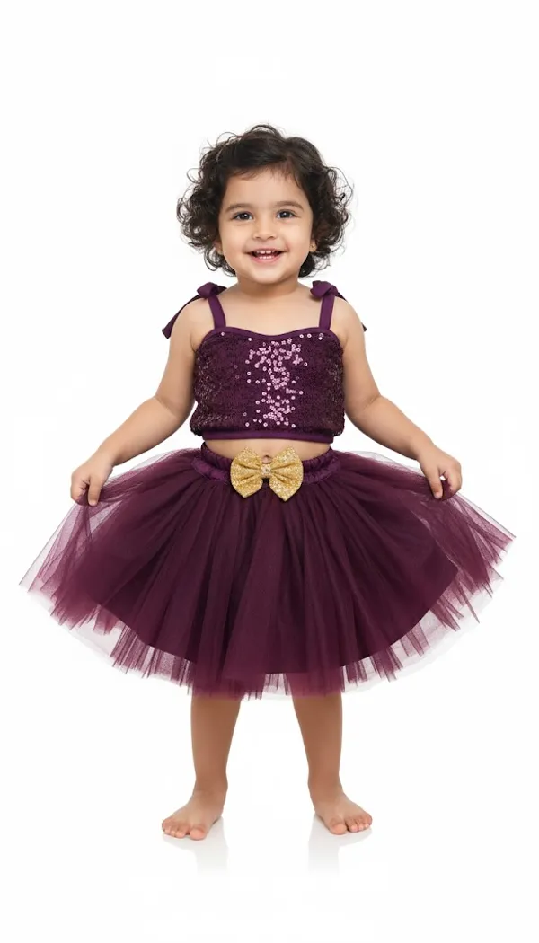 Purple_Cotton_Premium_&_Elegant_Top_&_Skirt_For_Girls