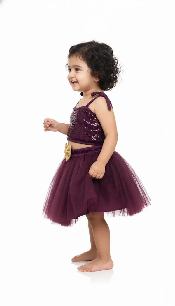 Purple_Cotton_Premium_&_Elegant_Top_&_Skirt_For_Girls