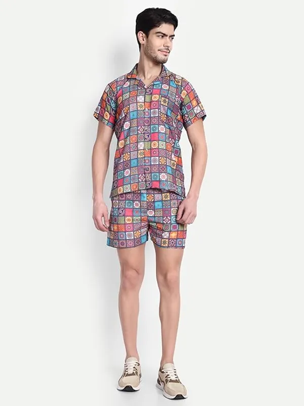 Print_Co-Ord_Set_for_Men_–_Summer_Casual_Shirt_&_Shorts_Combo