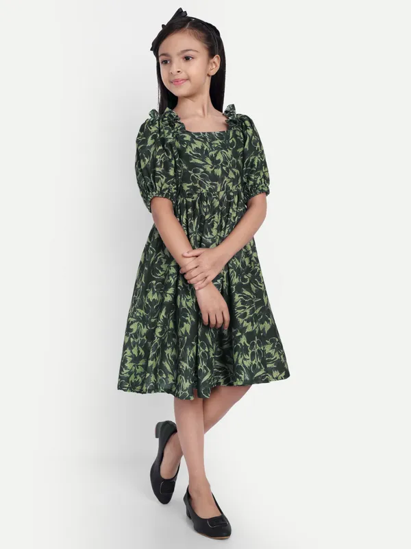 Printed_Cotton_A-Line_Dress_for_Girls