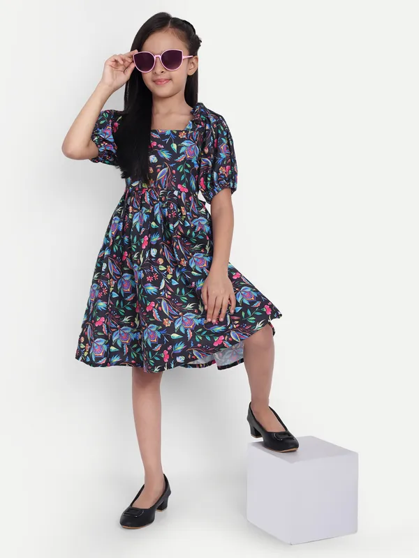 Printed_Cotton_A-Line_Dress_for_Girls