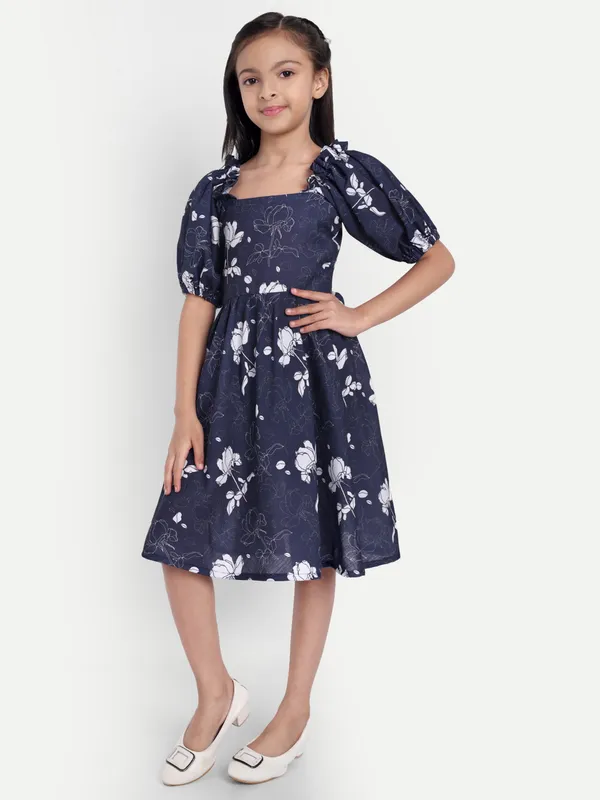 Printed_Cotton_A-Line_Dress_for_Girls