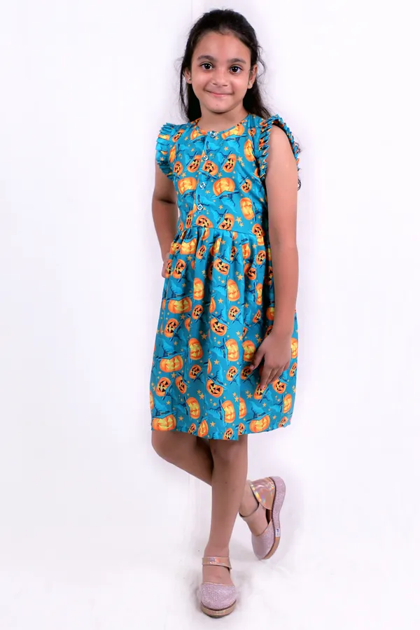 Printed_Cotton_A-Line_Dress_for_Girls