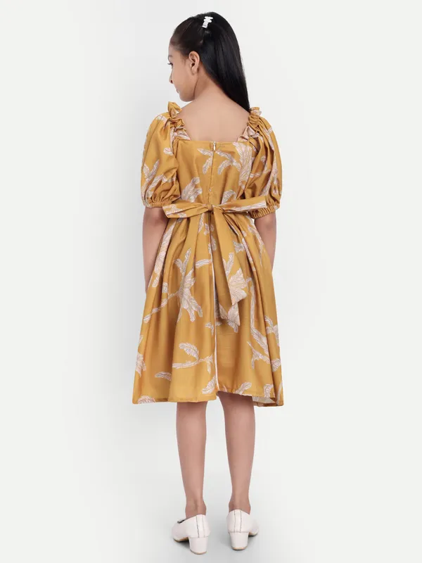 Printed_Cotton_A-Line_Dress_for_Girls