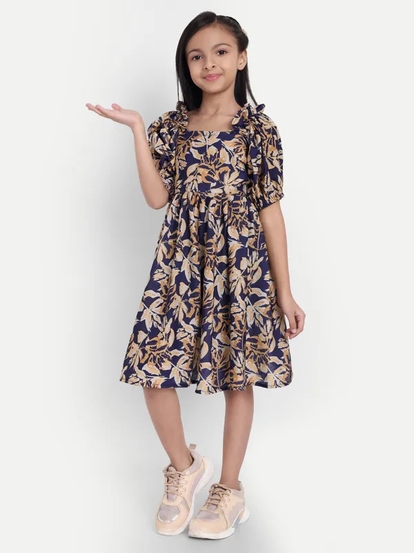 Printed_Cotton_A-Line_Dress_for_Girls