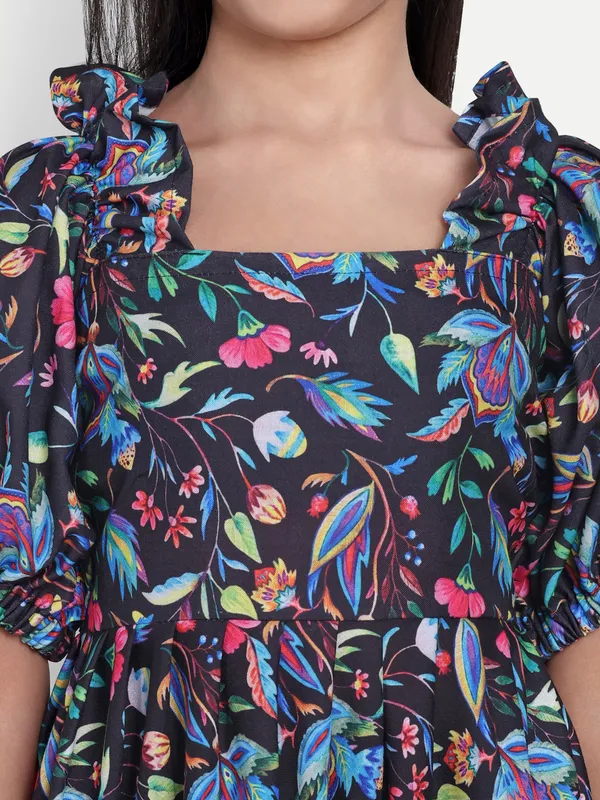 Printed_Cotton_A-Line_Dress_for_Girls
