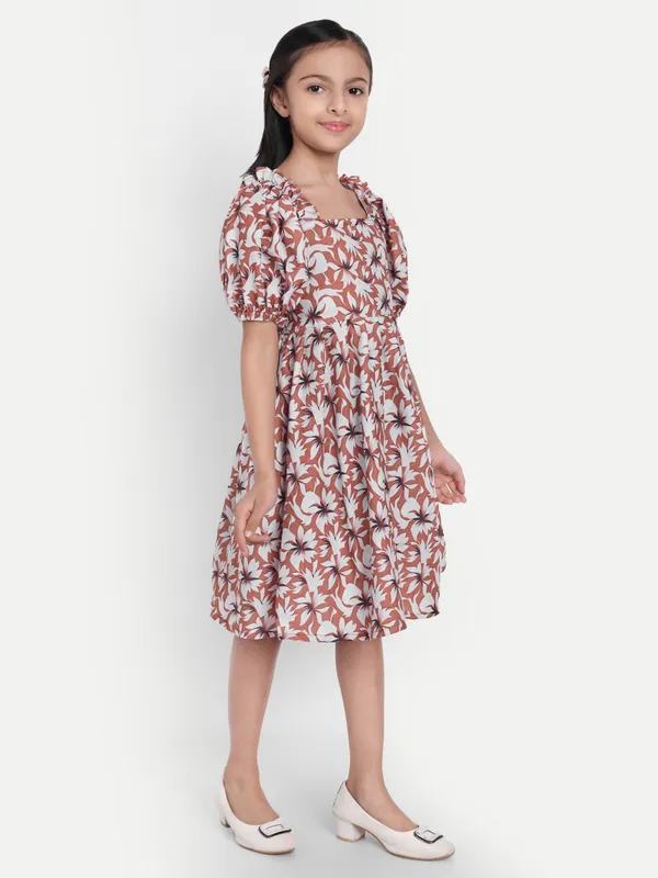 Printed_Cotton_A-Line_Dress_for_Girls