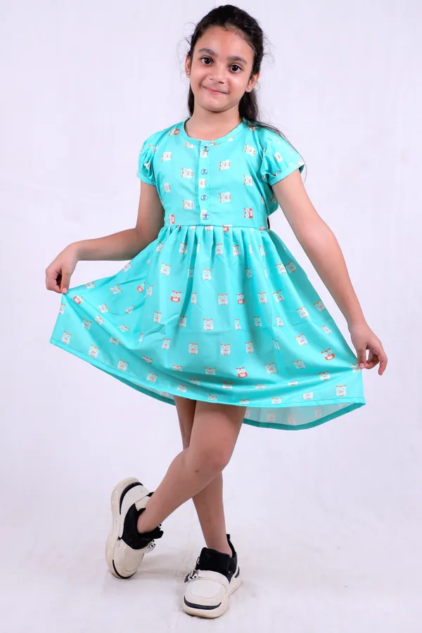 Printed_Cotton_A-Line_Dress_for_Girls