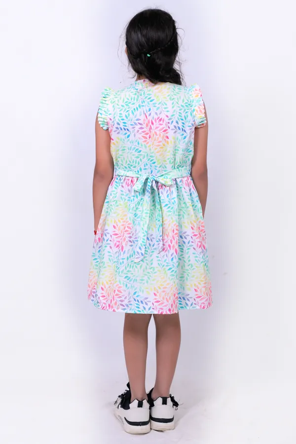 Printed_Cotton_A-Line_Dress_for_Girls