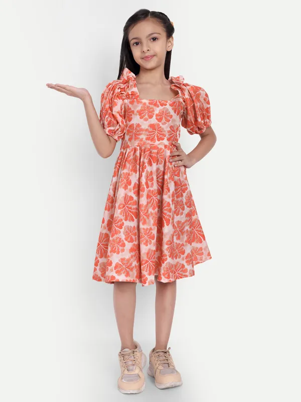 Printed_Cotton_A-Line_Dress_for_Girls