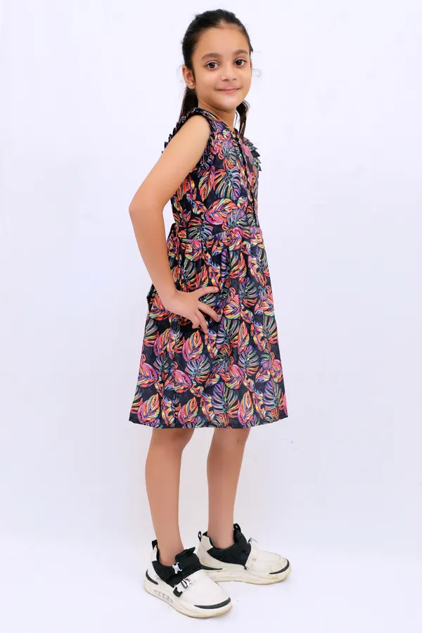 Printed_Cotton_A-Line_Dress_for_Girls