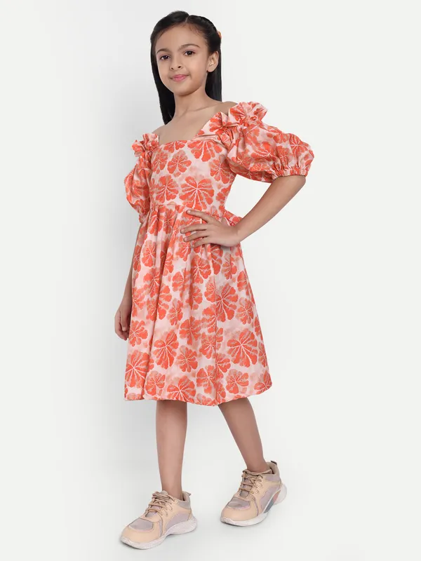 Printed_Cotton_A-Line_Dress_for_Girls