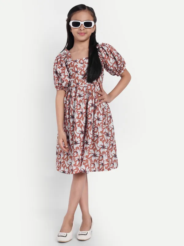 Printed_Cotton_A-Line_Dress_for_Girls