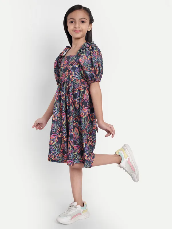 Printed_Cotton_A-Line_Dress_for_Girls