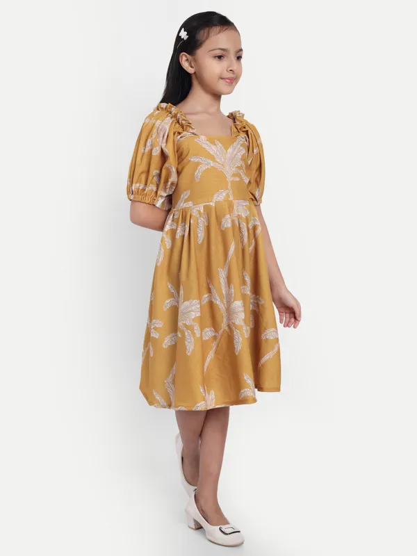 Printed_Cotton_A-Line_Dress_for_Girls