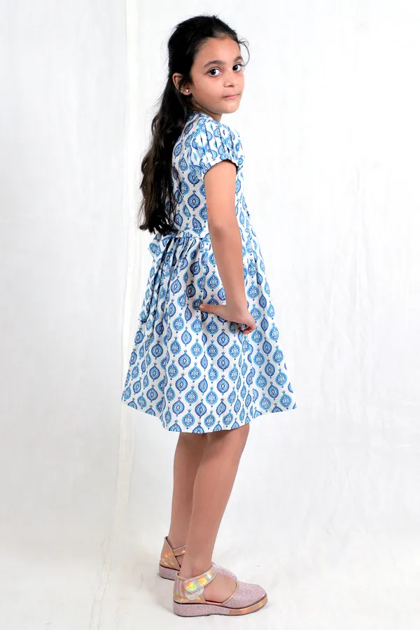 Printed_Cotton_A-Line_Dress_for_Girls