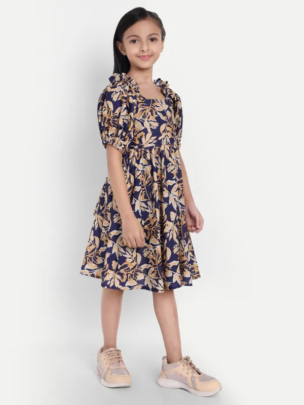 Printed_Cotton_A-Line_Dress_for_Girls