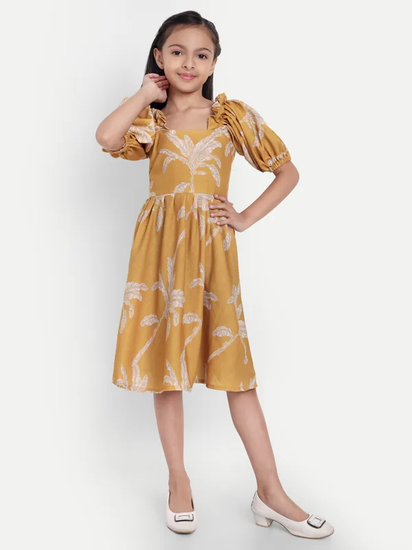 Printed_Cotton_A-Line_Dress_for_Girls