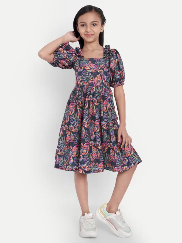 Printed_Cotton_A-Line_Dress_for_Girls