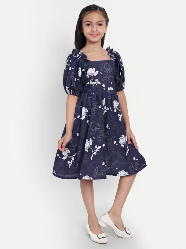 Printed_Cotton_A-Line_Dress_for_Girls