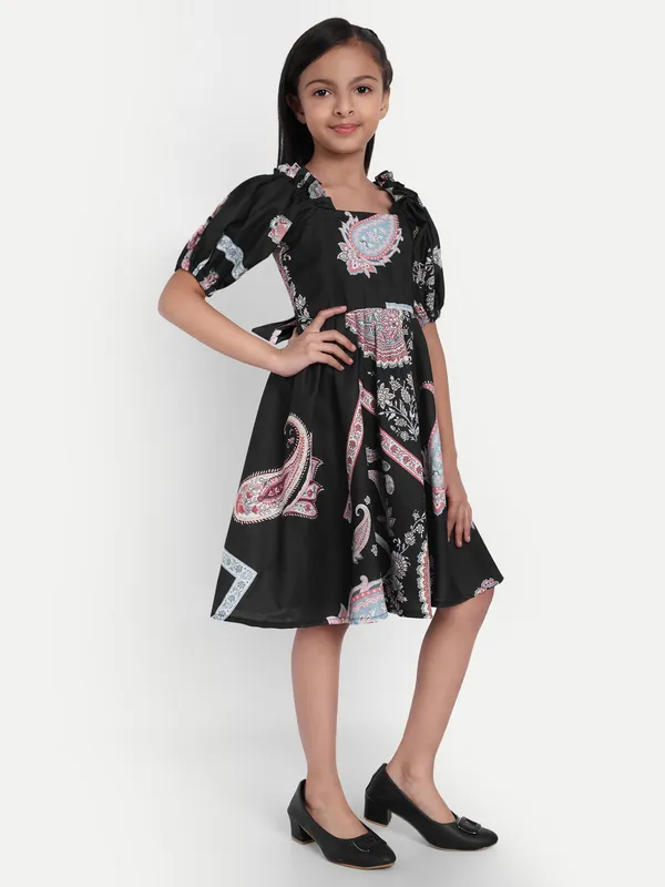 Printed_Cotton_A-Line_Dress_for_Girls