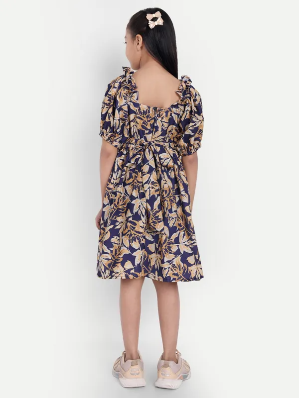 Printed_Cotton_A-Line_Dress_for_Girls