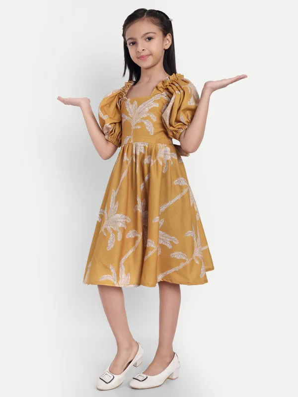 Printed_Cotton_A-Line_Dress_for_Girls