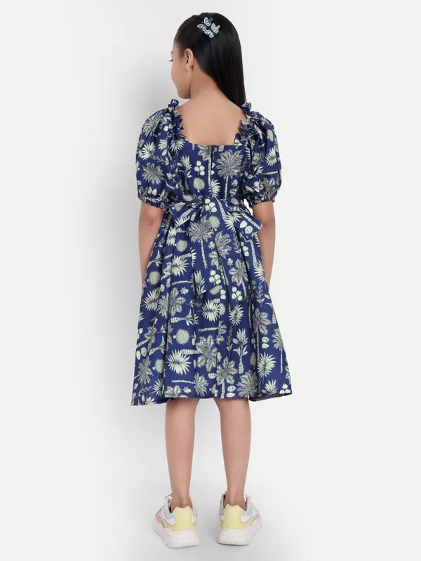 Printed_Cotton_A-Line_Dress_for_Girls