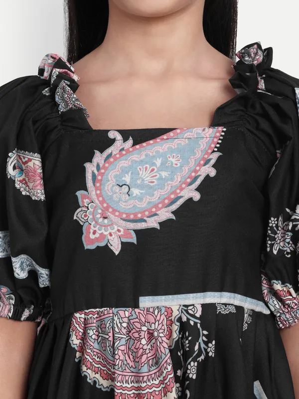 Printed_Cotton_A-Line_Dress_for_Girls