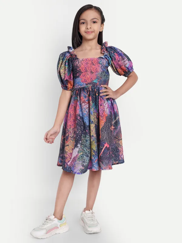 Printed_Cotton_A-Line_Dress_for_Girls