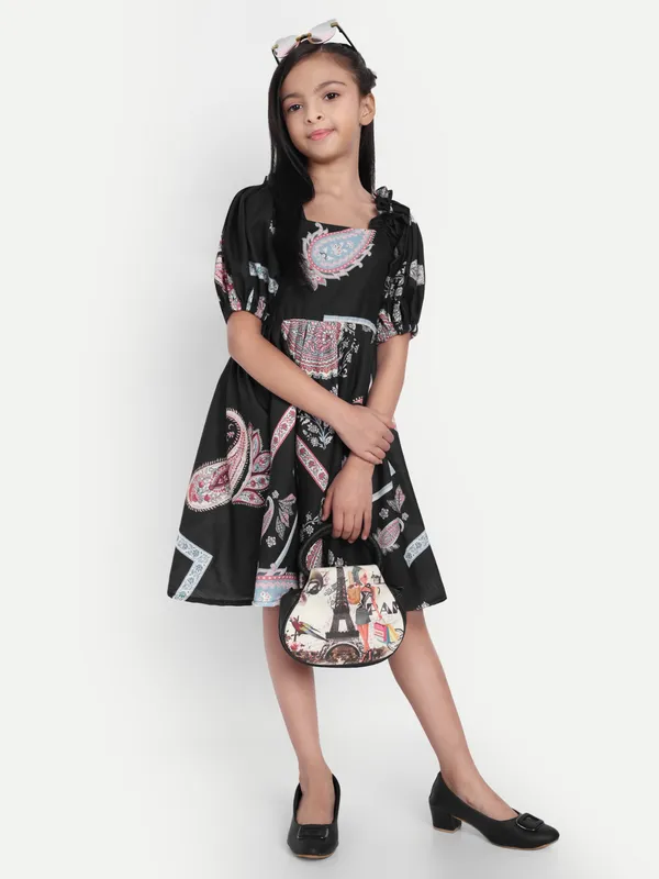 Printed_Cotton_A-Line_Dress_for_Girls