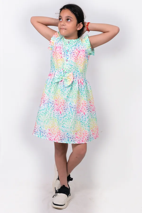 Printed_Cotton_A-Line_Dress_for_Girls