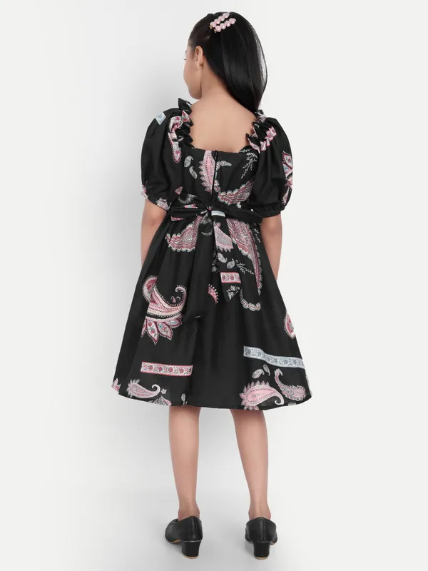 Printed_Cotton_A-Line_Dress_for_Girls