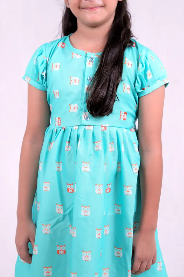 Printed_Cotton_A-Line_Dress_for_Girls