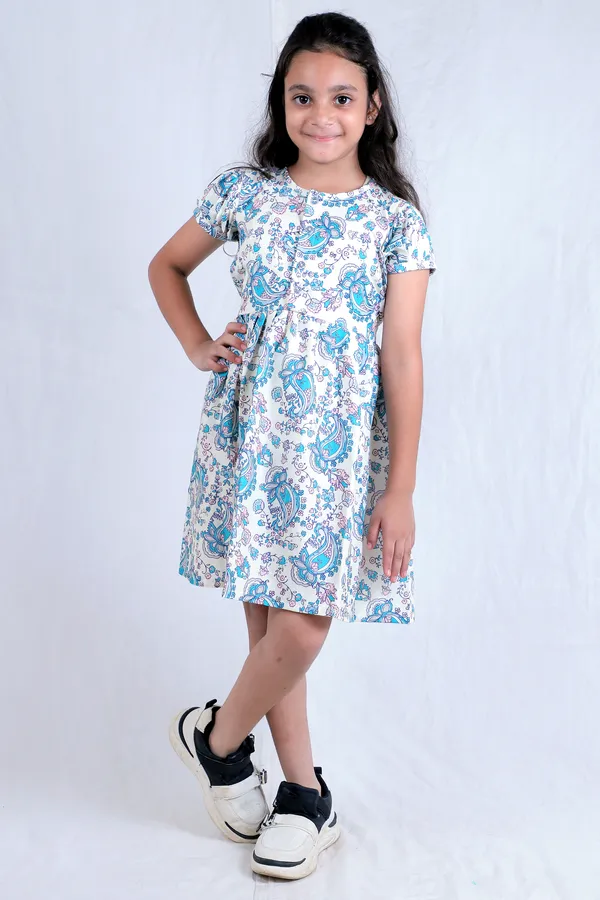 Printed_Cotton_A-Line_Dress_for_Girls