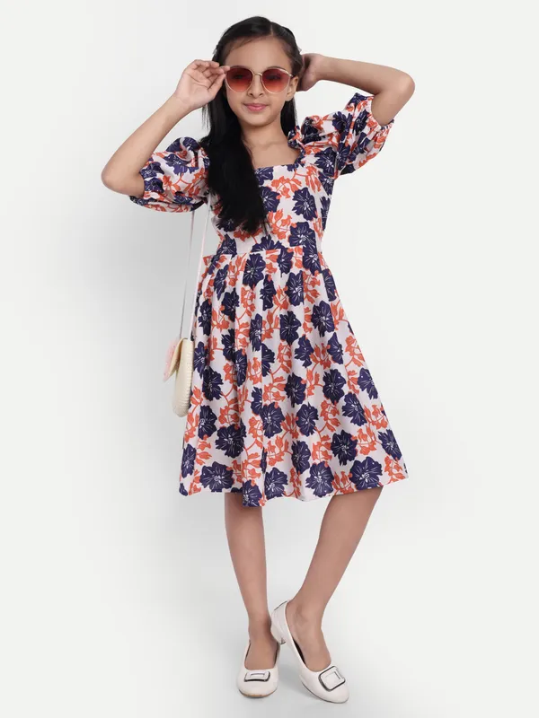 Printed_Cotton_A-Line_Dress_for_Girls