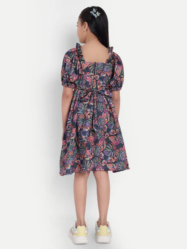 Printed_Cotton_A-Line_Dress_for_Girls