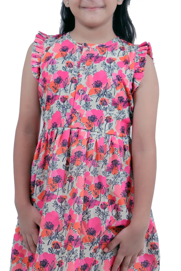 Printed_Cotton_A-Line_Dress_for_Girls