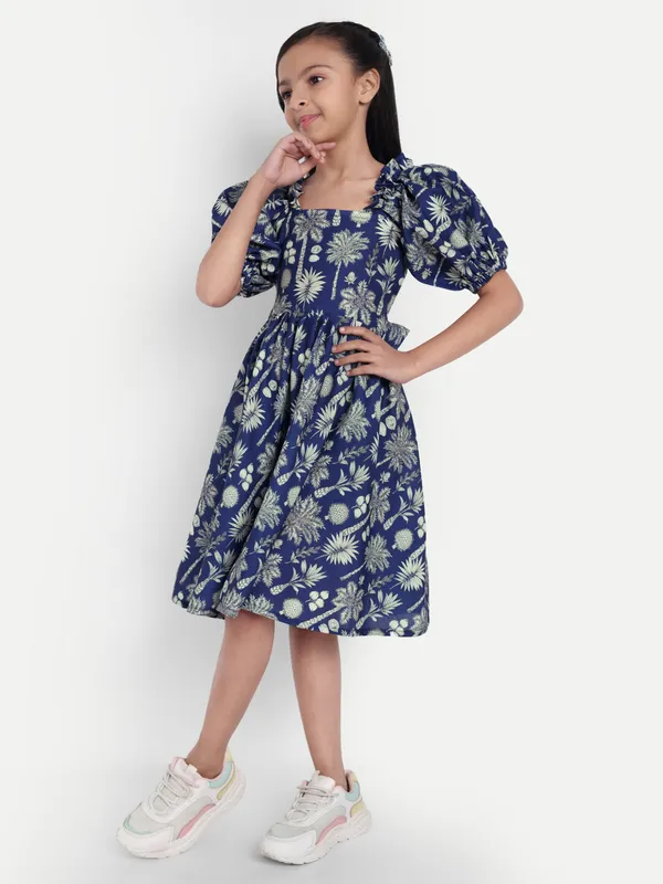Printed_Cotton_A-Line_Dress_for_Girls