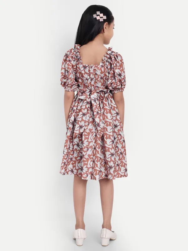 Printed_Cotton_A-Line_Dress_for_Girls