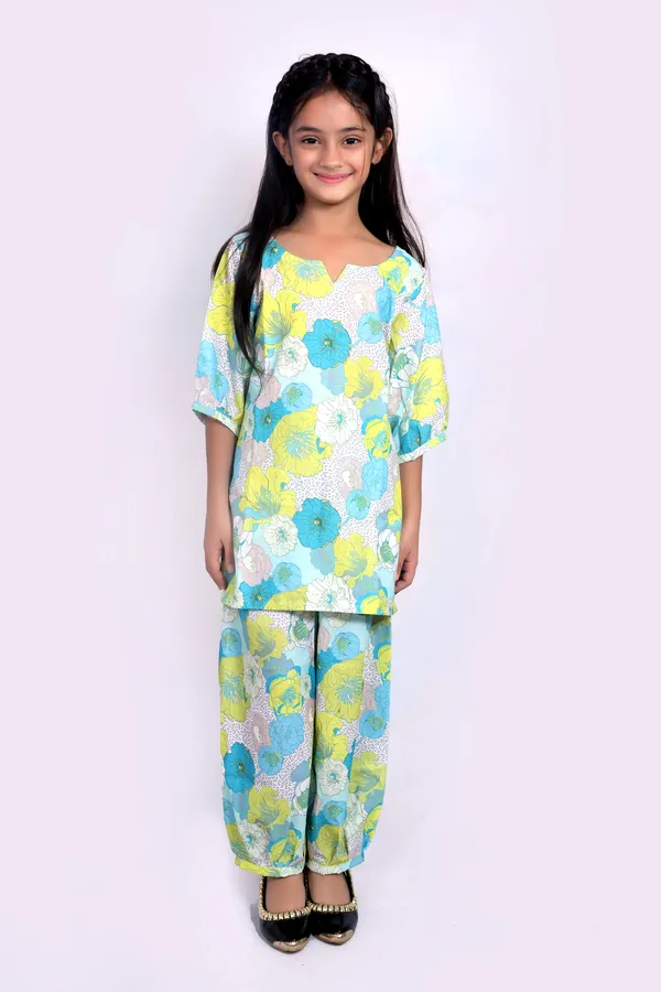 Printed_Girls_Co-Ord_Set_in_Soft_Cotton