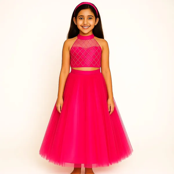 Pink_Cotton_Premium_&_Elegant_Lehenga_For_Girls